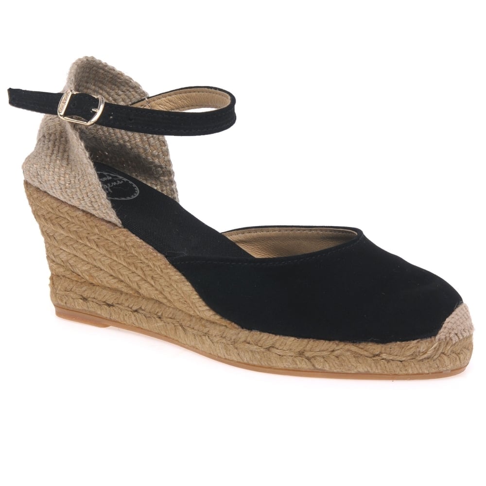 Toni Pons Espadrilles Lloret-5 Suede Zwart