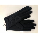 Handschoen Kant Zwart