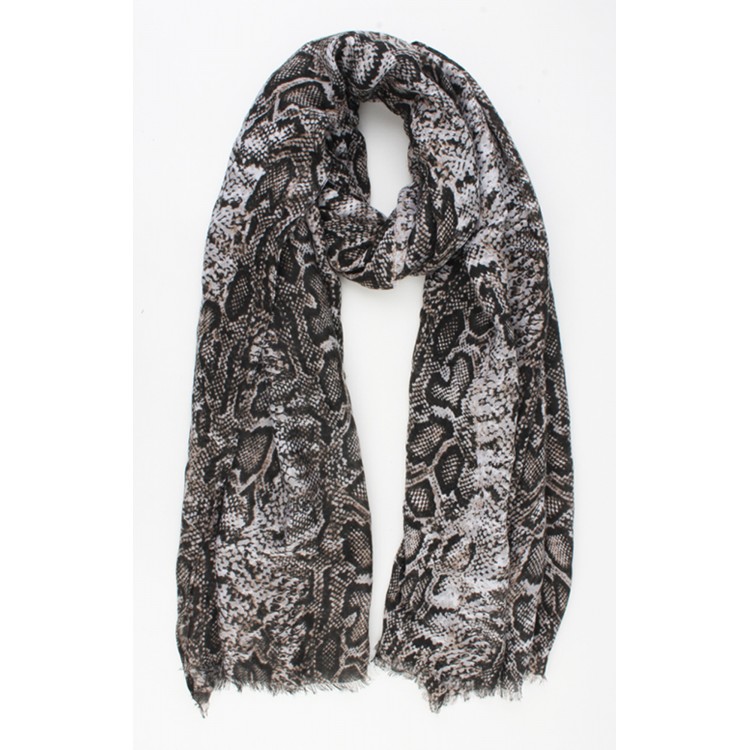 Indini Sjaal Barra Grijs