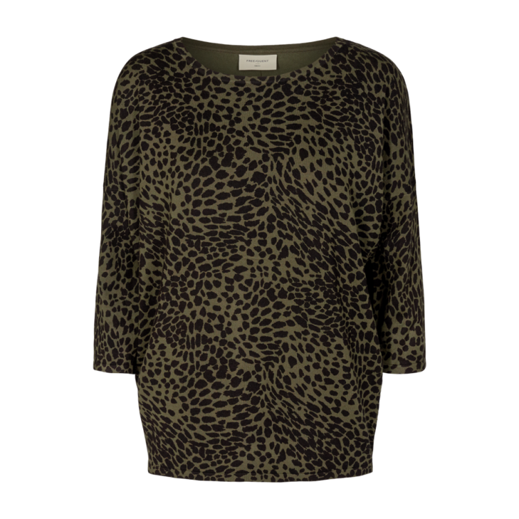 Freequent Trui Jone PU Simba Olive night