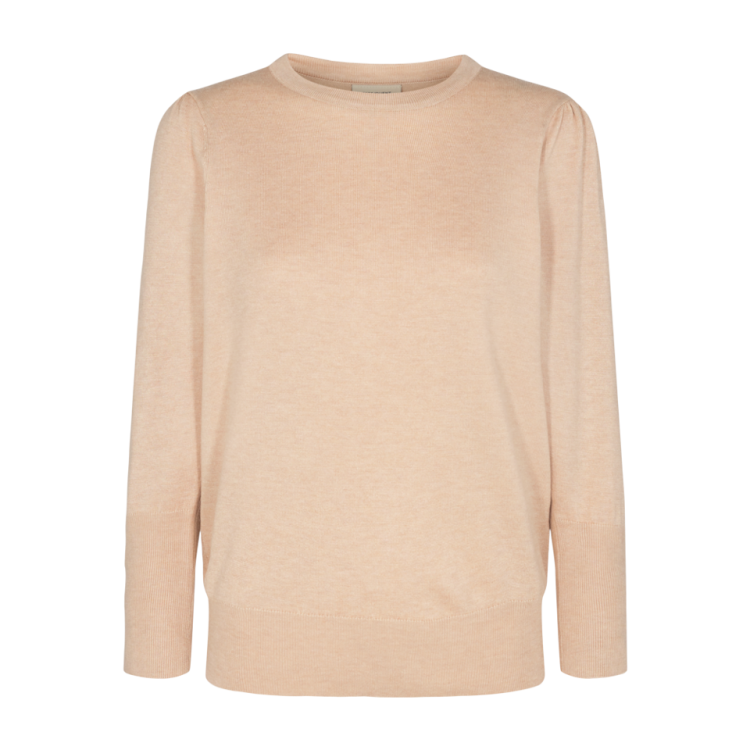  Freequent Trui FQKatie PU 3/4 beige sand