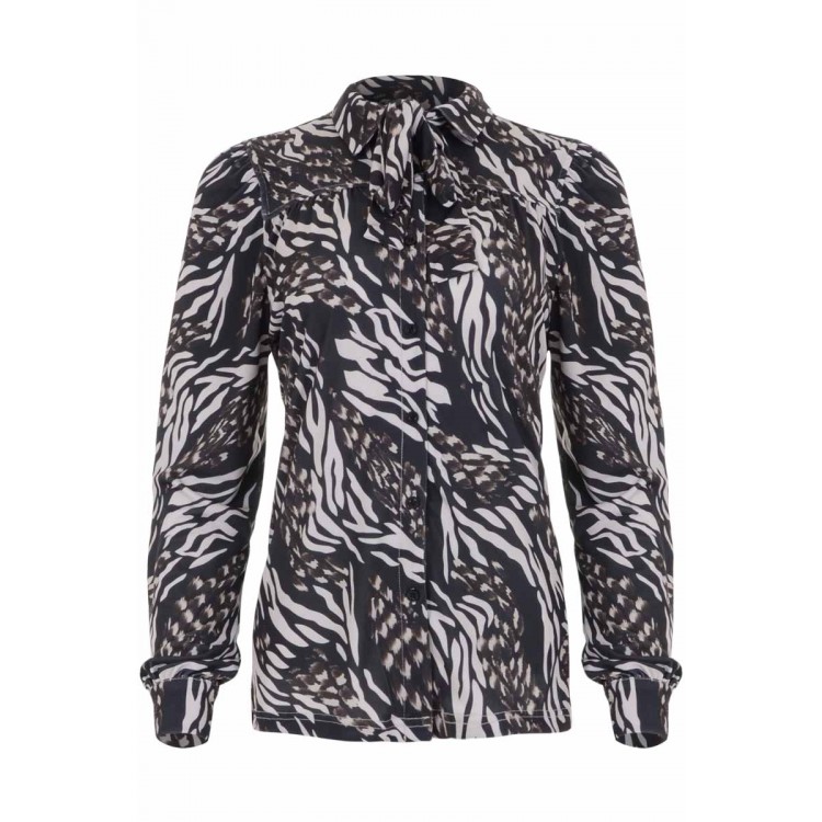 Maicazz Blouse RAIA Leopard Mossey Maicazz Blouse RAIA Leopard Mossey