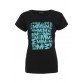 Maicazz T-shirt WINNA Black/Emerald