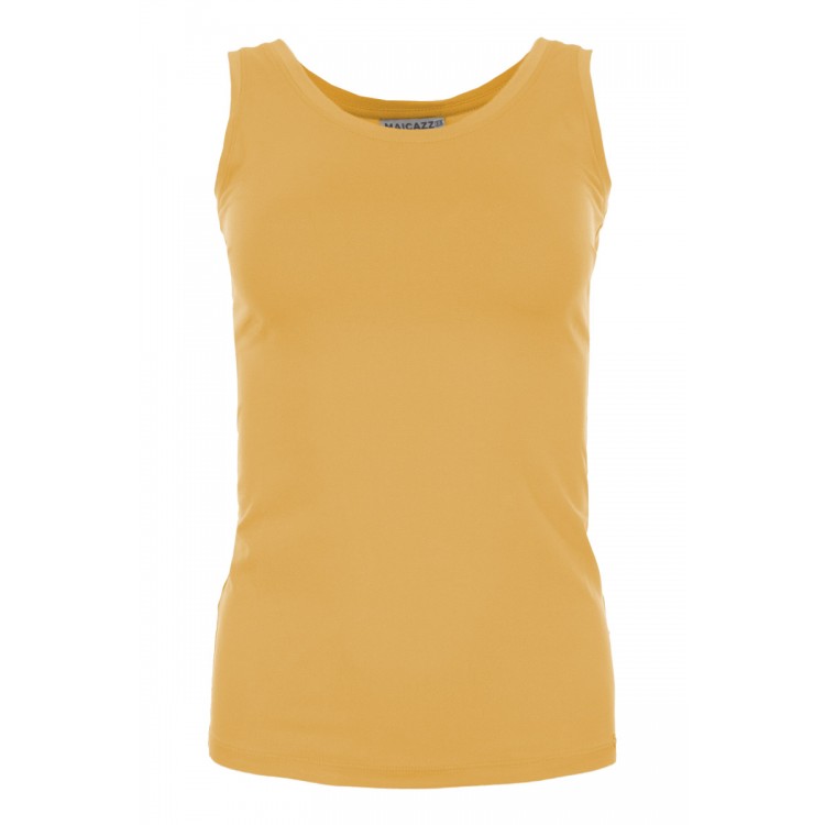 Maicazz Top ROMA Poly Top  Sunset Gold