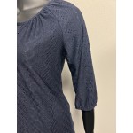 NED Top Elin 3/4 Ajour Marine NED Top Elin 3/4 Ajour Marine