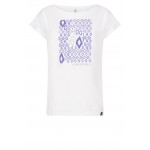Zoso Tshirt Rachel White/Purple