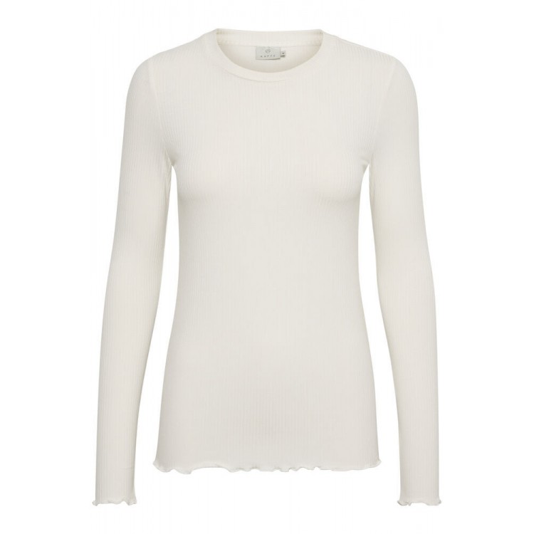 Kaffe KAdrew Turtleneck t shirt chalk