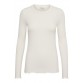 Kaffe KAdrew Turtleneck t shirt chalk